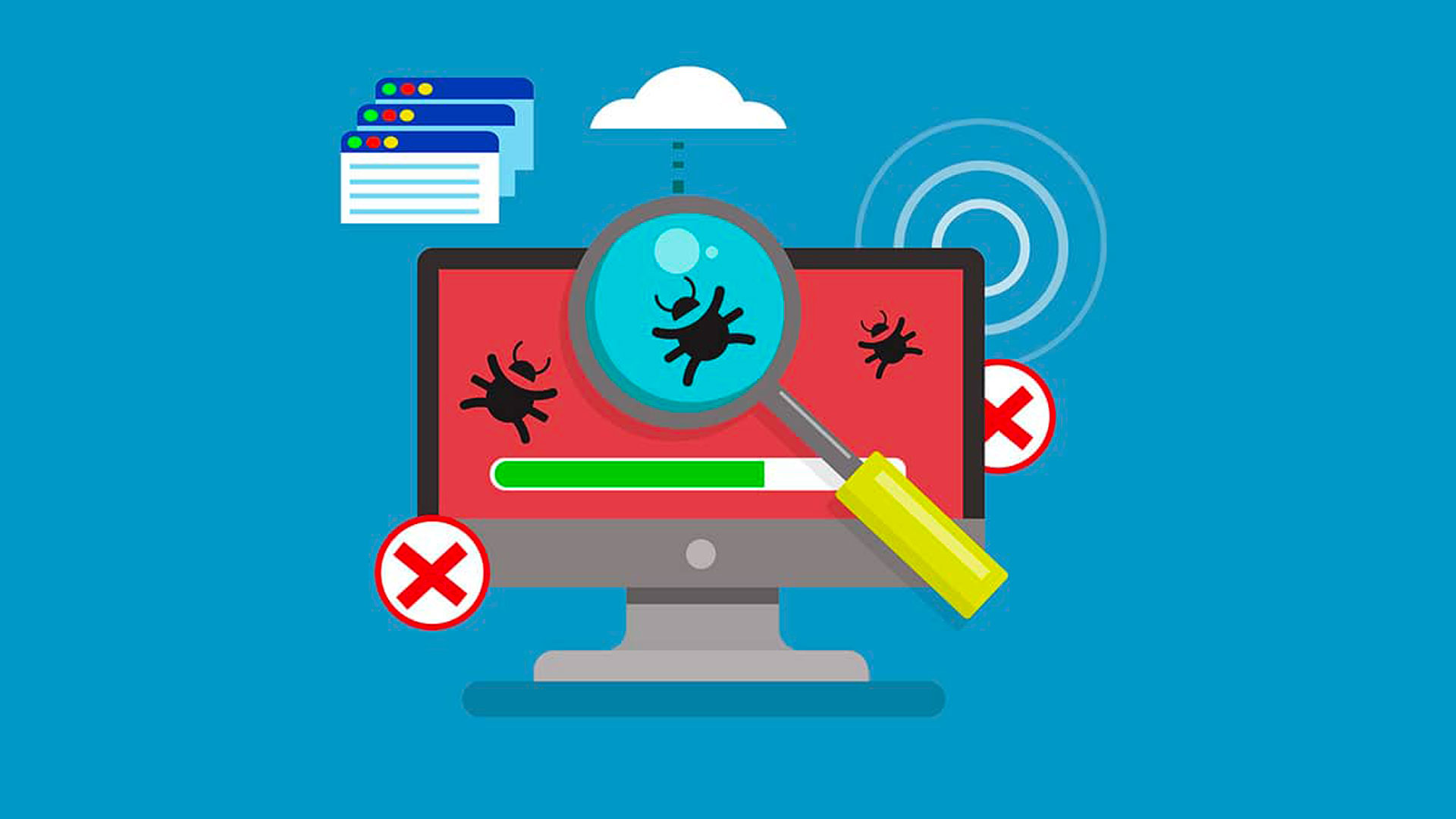 Laptop protection against cyber threats