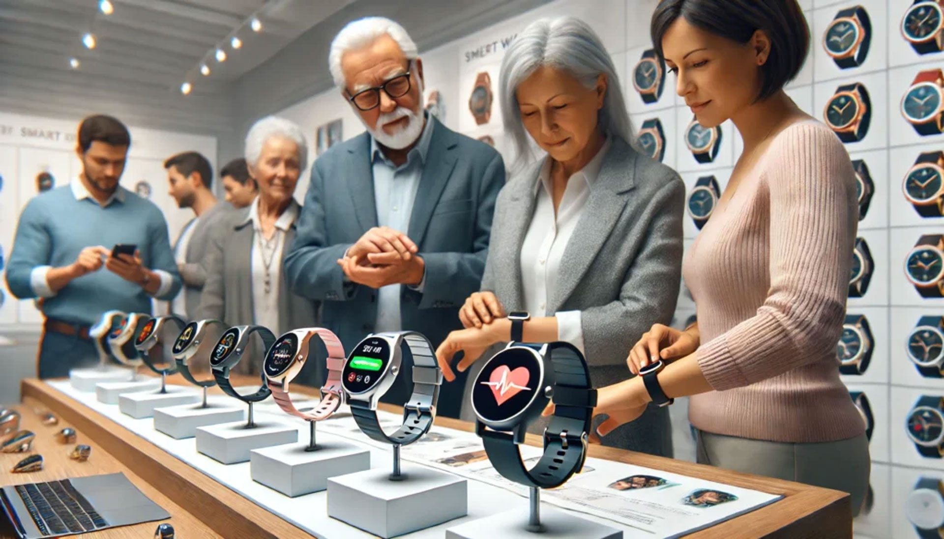 Smart watch for the elderly