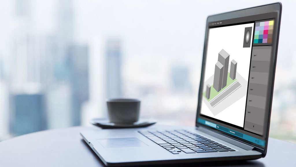 Laptop for graphic design